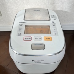 炊飯器（説明書つき）パナソニック可変圧力IHジャー