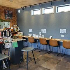 【岐阜県羽島市】カフェペンキ家にて己書体験会実施！→教室案内パンフ置かせていただいています🖌️の画像