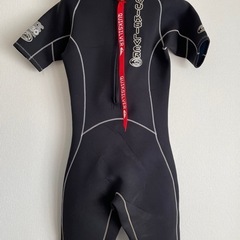 美品　ウエットスーツ　スプリング　メンズsizeML 　クイック シルバーの画像