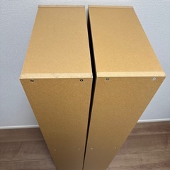 本棚 コミック本棚  2個セット 幅約37×奥行約17.5×高さ約108.5cmの画像