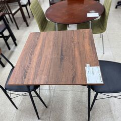★ジモティ割あり★  2人掛けダイニングセット ブラウン H75...