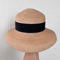 リボン付き帽子  麻布十番の帽子屋さんで購入の画像