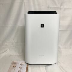 【北見市発】シャープ SHARP 加湿器空気清浄機 KC-P500Y-W 2022年製 白 プラズマクラスター 花粉対策 ホコリ除去 (E3214kxwY)