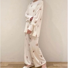 ジェラートピケ　おやすみベア　セットアップ❤︎の画像