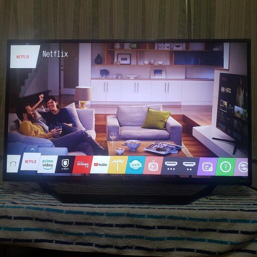 LG 4K43型液晶テレビ 43Uf7710-JF[倍速機能]