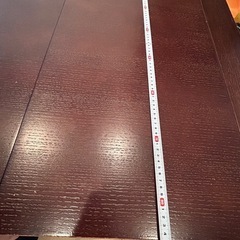 ダイニングテーブル　伸長式　　の画像
