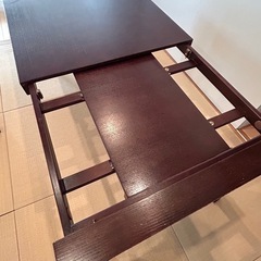 ダイニングテーブル　伸長式　　の画像