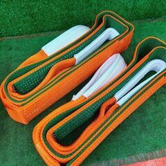 TRUSCO トラスコ G75-25 ベルトスリング2本セット 2.5t【野田愛宕店】【店頭取引限定】【未使用】管理番号：ITHUPURZTD30の画像