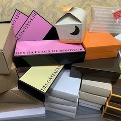 バレンタインチョコギフトBOX 見本品含む 6個まとめて
  の画像