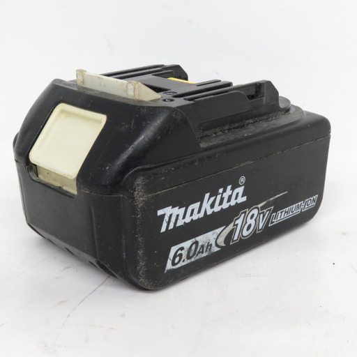 makita マキタ 18V 6.0Ah Li-ionバッテリ 残量表示付 雪マーク付 充電回数114回 BL1860B A-60464 中古 【工具専門店 テイクハンズ金沢野々市店】