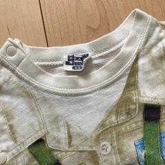 ロンパース　80センチ　双眼鏡デザインの画像