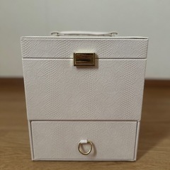 Francfranc コスメボックス アイボリー