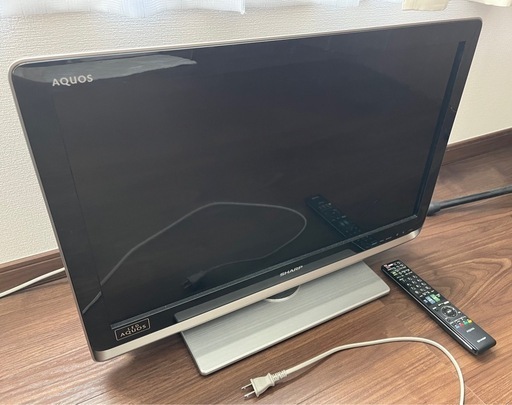 SHARP 液晶カラーテレビ \nAQUOS 26型 2010年製