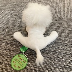 【新品・タグ付き】那須サファリパーク限定 ★ ホワイトライオン ぬいぐるみ 人気の画像