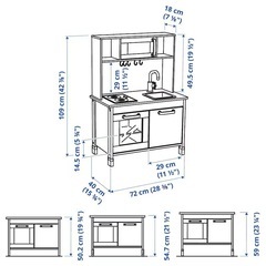 IKEAママゴトキッチンDUKTIG ドゥクティグの画像