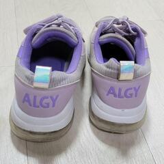 ALGY　スニーカー　厚底エアーソール　22cm☆2Kの画像