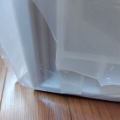 【訳あり】未使用衣装ケースの画像