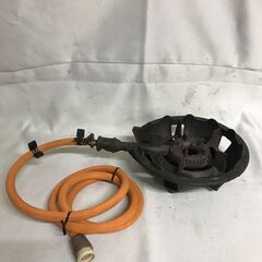 【北見市発】鋳物一口コンロ 調理器具 厨房 アウトドア キャンプ...