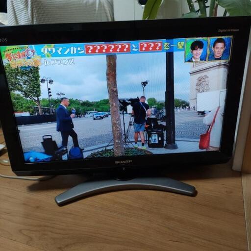 26インチTV　稼働品　リモコン付き