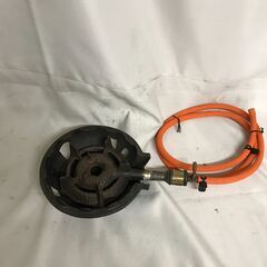【北見市発】鋳物一口コンロ 調理器具 厨房 アウトドア キャンプ...