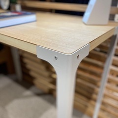無印良品 スチール脚 デスクの画像