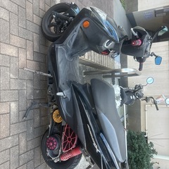 シグナスX3型鍵2本あり純正パーツ多少ありの画像