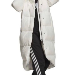 【adidas】WBIGBAFFLEC ホワイト ダウンコート　...