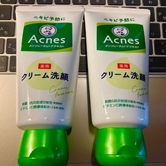 ⚫️ロート製薬 薬用クリーム洗顔料 ACNES(アクネス) 2本...