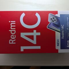 ほぼ新品のシャオミ「Redmi 14C」を譲ります