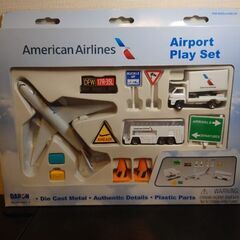 JAL ダイキャスト 空港セット / アメリカン航空空港セットの画像