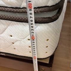 【定価19万円】Sertaパーフェクトスリーパー&すのこベッドフレームセットの画像