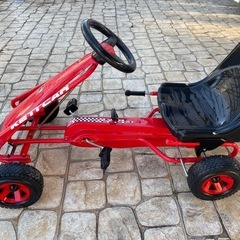 自宅で遊園地🎡ゴーカート風 🏎️子供用 ペダルカー　ドイツ老舗メーカー ケトラー社製 の中古品ですの画像