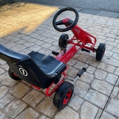 自宅で遊園地🎡ゴーカート風 🏎️子供用 ペダルカー　ドイツ老舗メーカー ケトラー社製 の中古品ですの画像