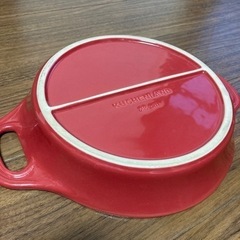 パイ、グラタン　皿の画像