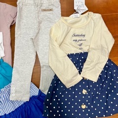 ⑦新品90サイズ4点セットの画像