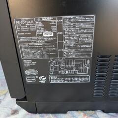 Amazon | シャープ オーブン レンジ RE-SD18A-B ブラック