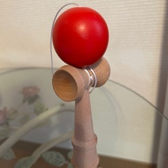 けん玉 （Cup and Ball）木製　球含む高さ18の画像