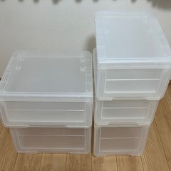 【ニトリ】収納ケース 5個の画像