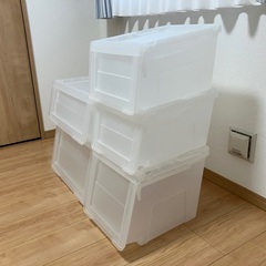 【ニトリ】収納ケース 5個の画像