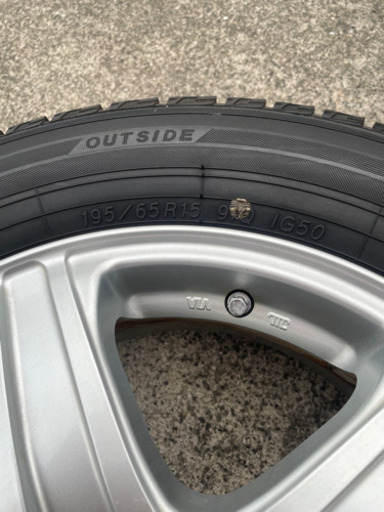 15インチスノータイヤ、ホイールセット