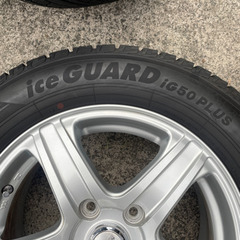 15インチスノータイヤ、ホイールセットの画像