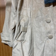 ベージュコート新品の画像