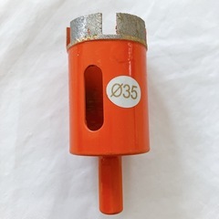【新品】ダイヤモンドホールソー コアビット 穴径35mm ダイヤモンドドリル 穴あけの画像