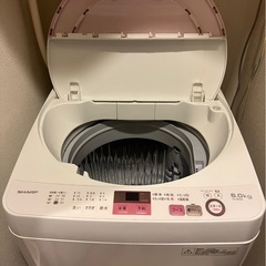 洗濯機　6.0kg　2016年製【2/13までに取引できる方】【...