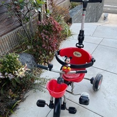 三輪車　ディズニー　折りたたみの画像