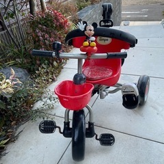 三輪車　ディズニー　折りたたみの画像