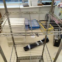 Home ERECTA スチールラック 6段 シルバー 高さ146cm 幅59cm 奥行45cm メタルラックの画像