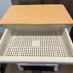⭐︎美品　キャスター付き収納棚　ラックの画像