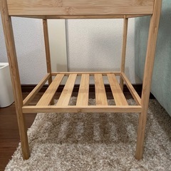 【取引決定】IKEA サイドテーブル（ガラスの天板）の画像