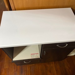 （取引中）レンジ台の画像